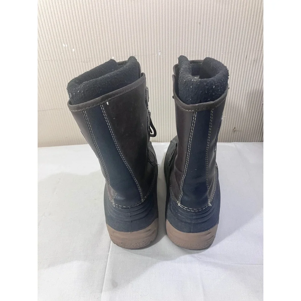 Herman Survivors Mens Brown Insulated Winter Snow Duck Boots MNHS46DP003 Size‎ 9